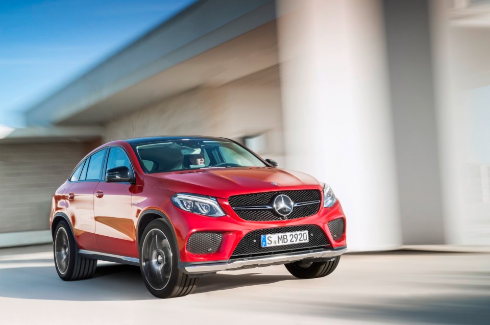 The AMG GLE Coupe from Mercedes-Benz is a great training ground runner