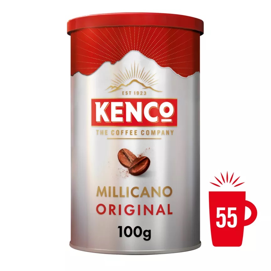 a can of kenco millicano original 100g coffee