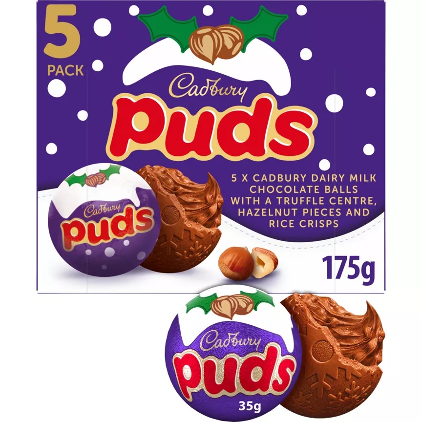 Save 50p on Cadbury puds at Asda