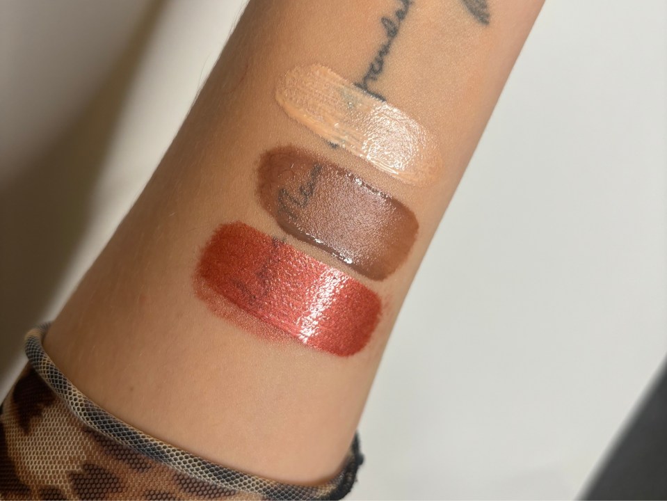 The Hollywood Contour Wand (pictured in the middle) is highly pigmented with a lightweight formula