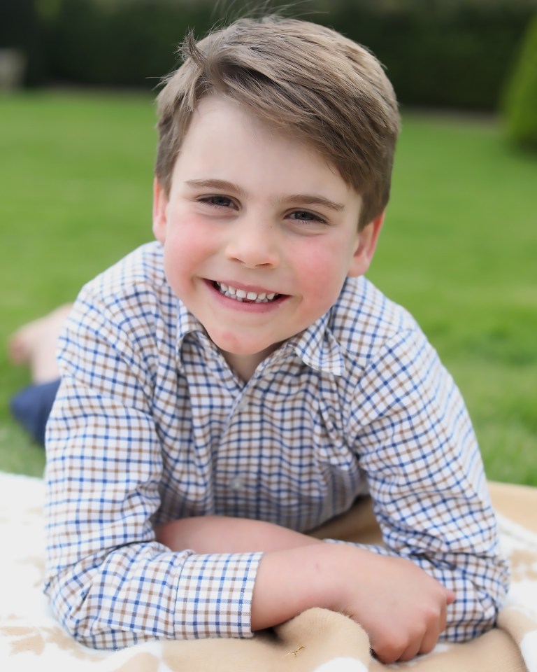 The royal dad-of-three joked he spends his 'entire life with my fingers in my ears' now that his son Louis is learning to play the drums