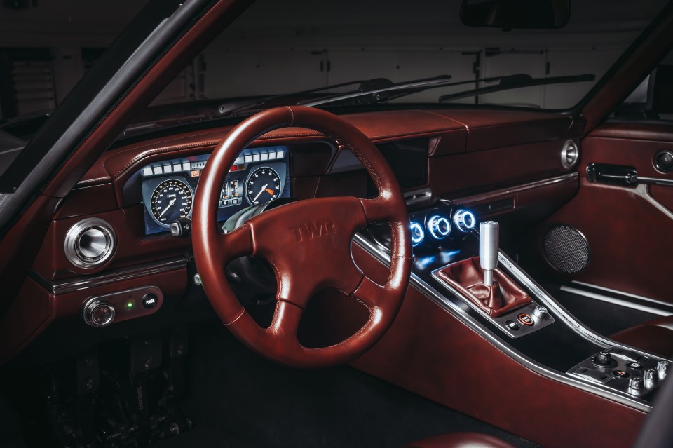 The TWR XJS Supercat has kept much of the original XJS class with the interior