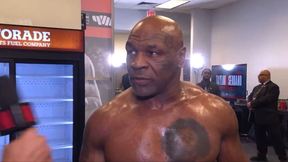 Netflix viewers accidentally got a full look at Mike Tyson behind-the-scenes