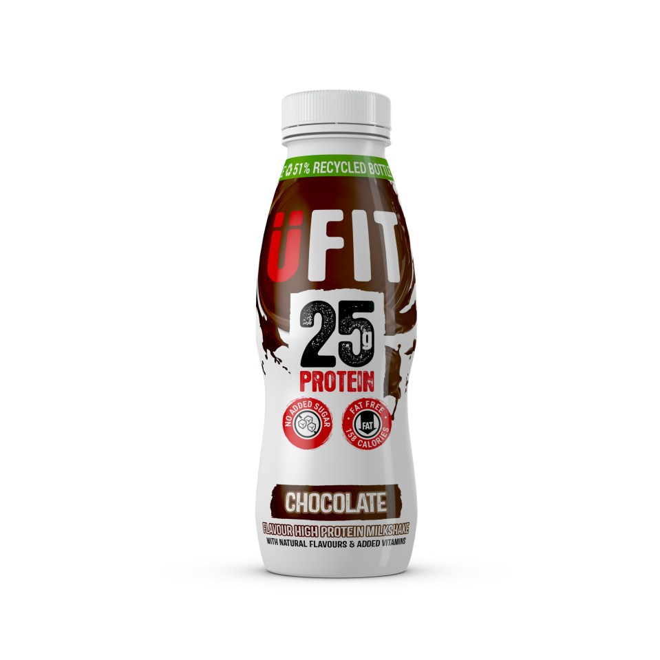 These shakes from UFIT come in various different flavours and are designed for those who want to pack in protein