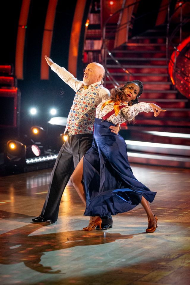 Oti danced to victory with Bill Bailey