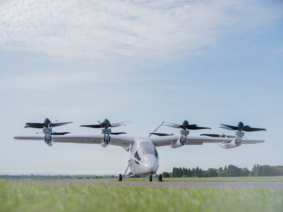 The aircraft could cut journeys that take an hour and a half to just 15 minutes