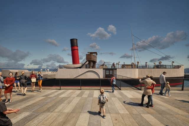 Hartlepool's Wingfield Castle paddle steamer is being restored