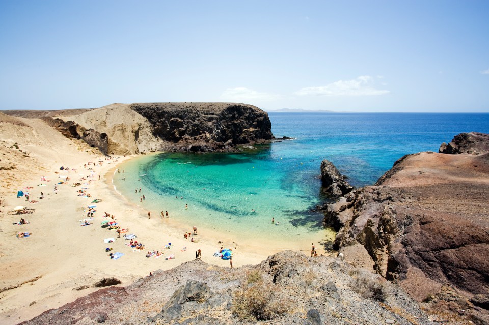 With highs of around 22C in winter, Lanzarote is the optimal winter sun destination