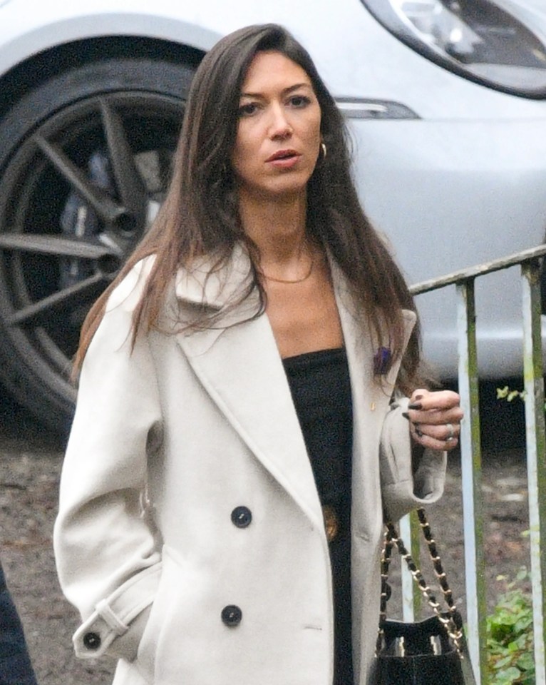 Sian Gray, wife of Amie Gray, outside Winchester Crown Court