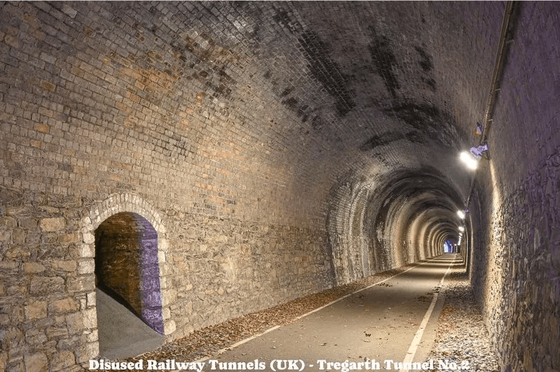 A network of abandoned underground tunnels have been transformed and reopened