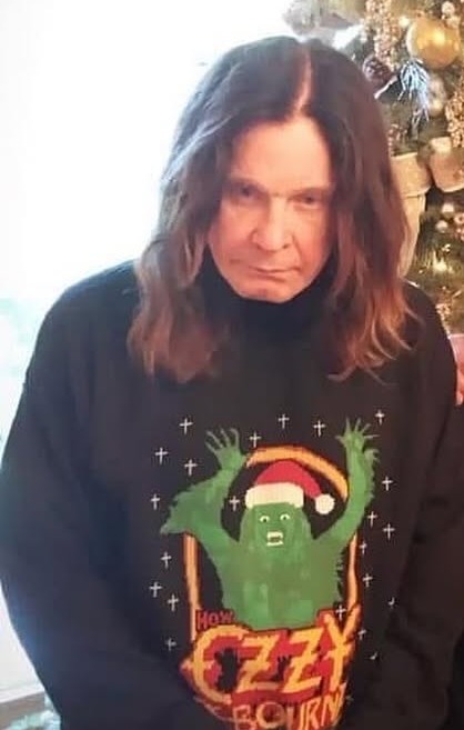 Ozzy Osbourne said he hates Christmas so much he once drank 28 gallons – that’s 224 pints – of ale to get through it