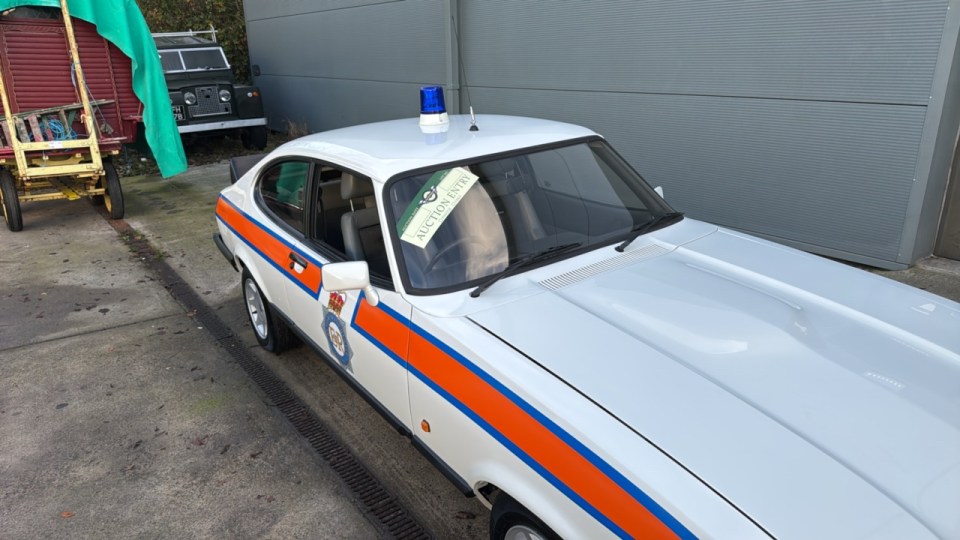 The Capri was one of 19 allocated to Greater Manchester Police