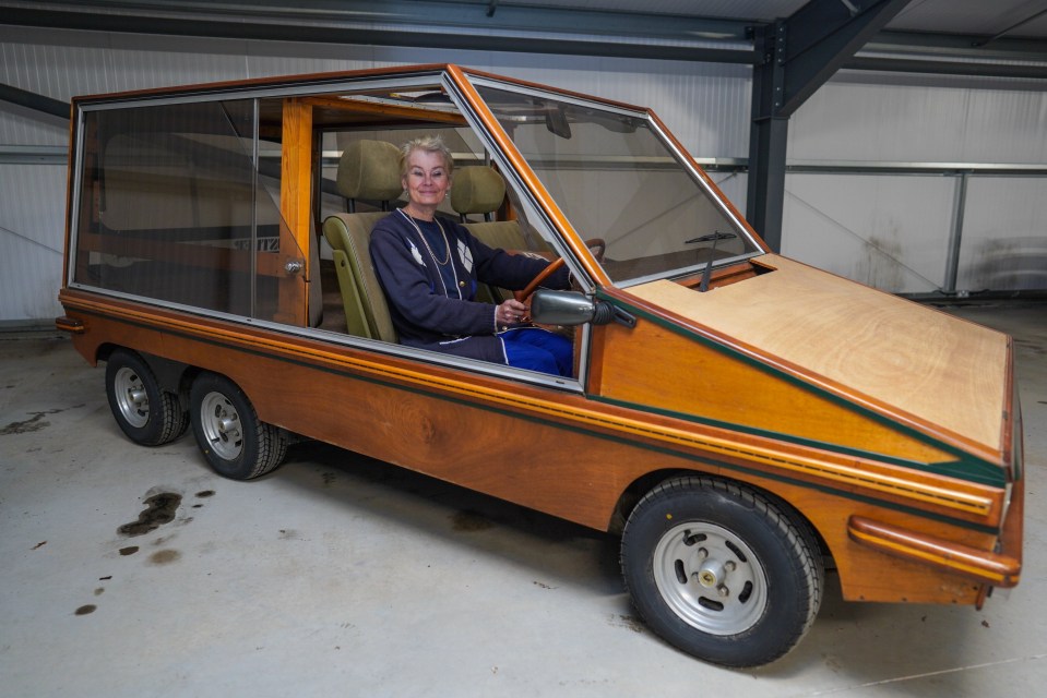 The futuristic Hustler series of cars were designed and built by William Towns between 1979 and 1989