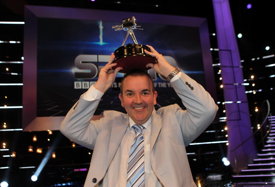 Phil Taylor finished second in the 2010 Sports Personality of the Year