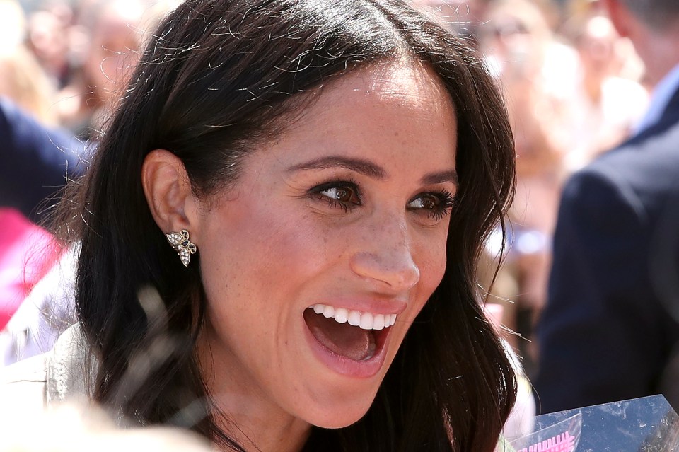 Meghan channelled Diana on her Australia tour wearing her butterfly earrings