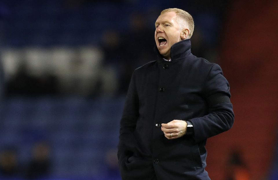 Paul Scholes was briefly manager at Oldham but now sticks to punditry