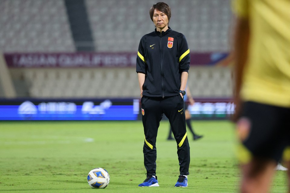 Li Tie was Chinese national team manager between 2020 and 2021