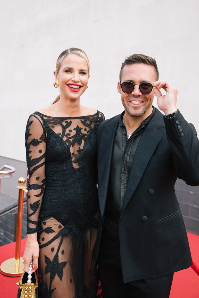 Vogue Williams and Spencer Matthews at the 2023 BAFTA Television Awards.