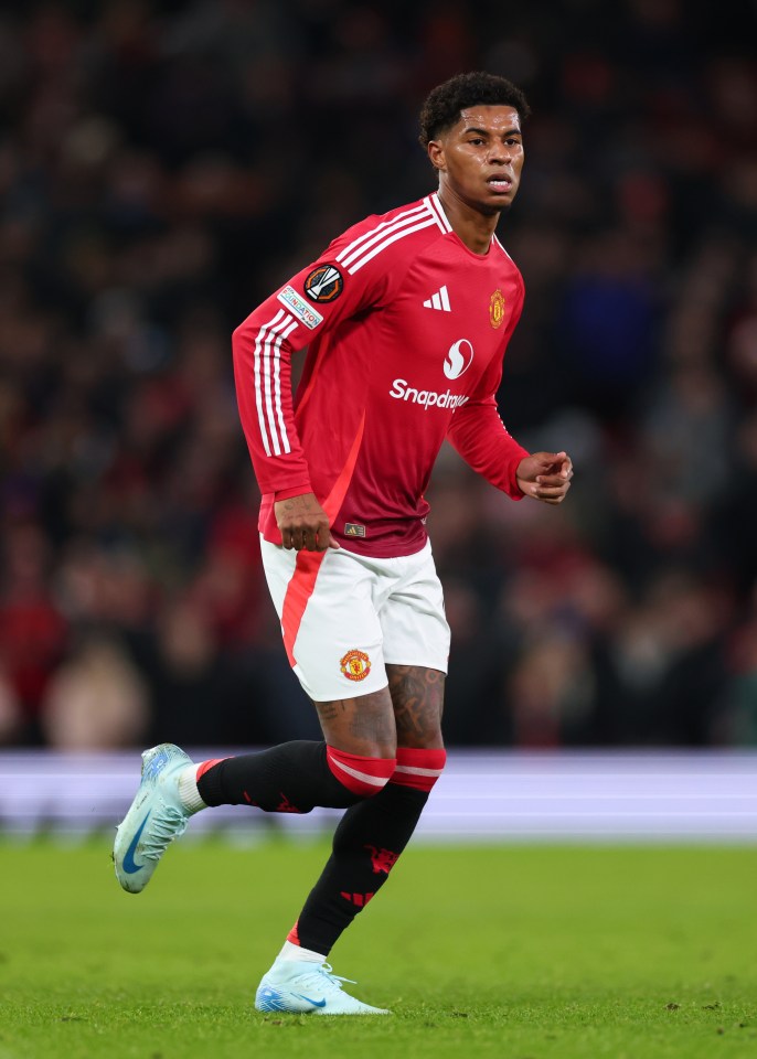 Striker Marcus is currently United’s second highest-paid player on £325,000-a-week