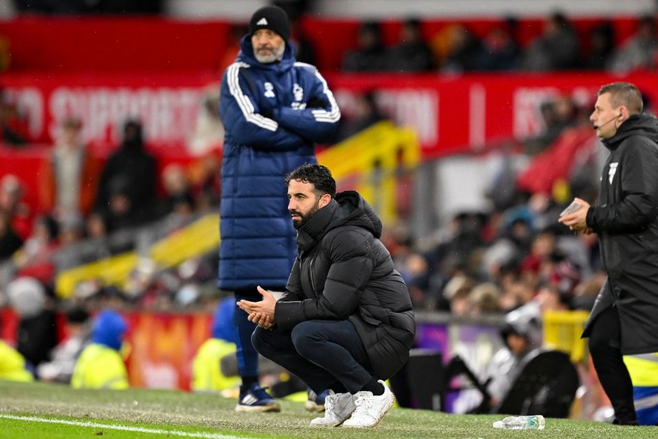 Ruben Amorim lamented Manchester United's starts to the each half