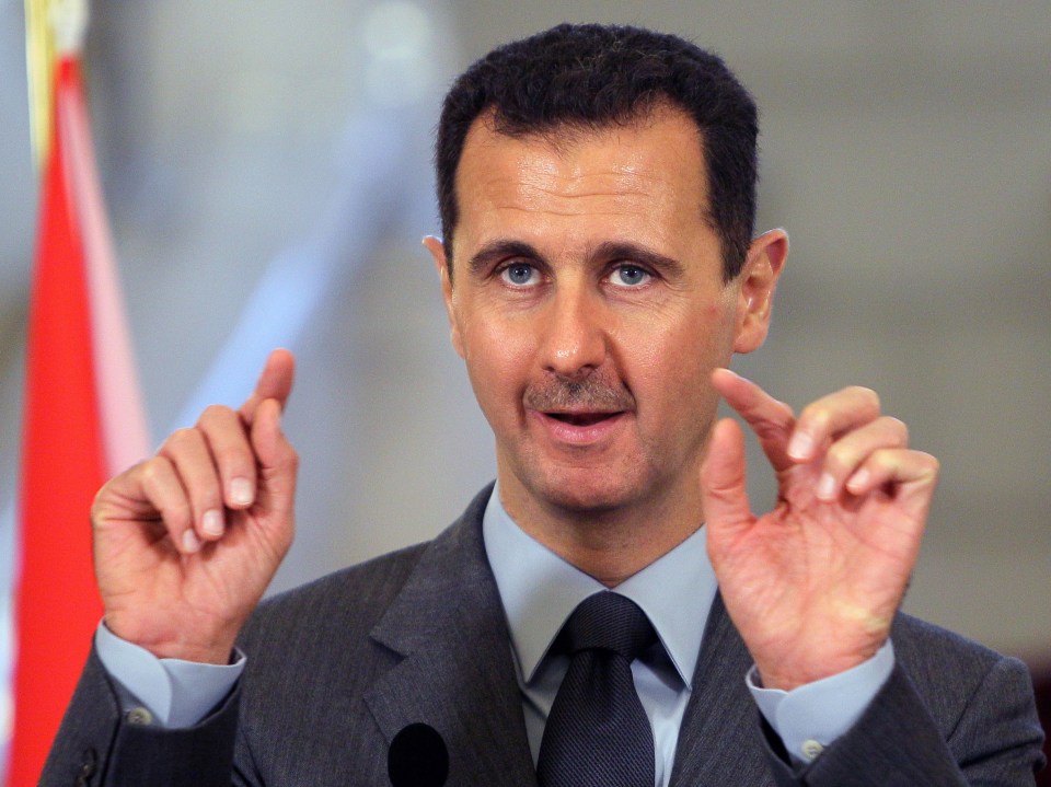 Tyrant Bashar al-Assad has meanwhile fled to Moscow and is currently under Russian protection