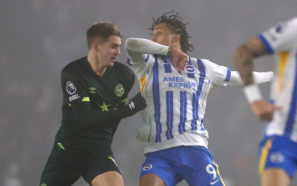 VAR deemed there was no violent conduct from Brighton's Pedro