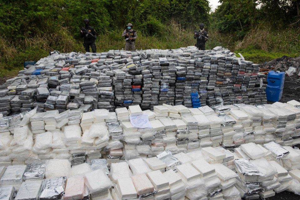 The haul was the largest seized in the Dominican Republic in the Caribbean