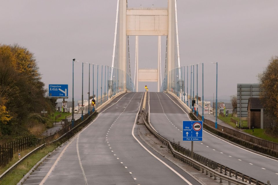 National Highways shut down the bridge amid Met Office yellow weather warnings