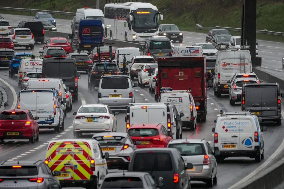 This includes possible queues on some of the most popular roads and motorways