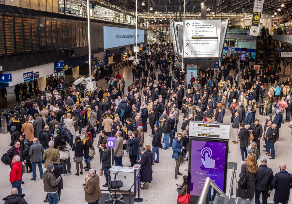 There was travel chaos after a fault at a Network Rail base