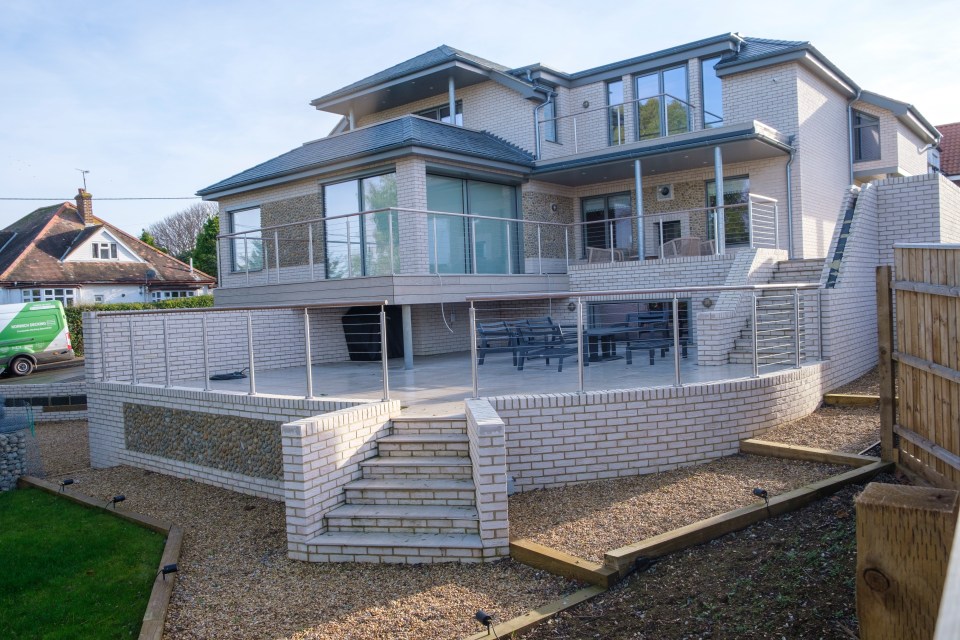 A newly built house on Wodehouse Road, Old Hunstanton