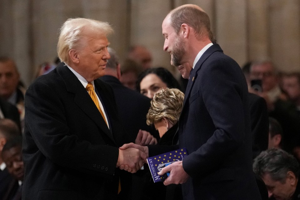 Trump met 'handsome' William in Paris