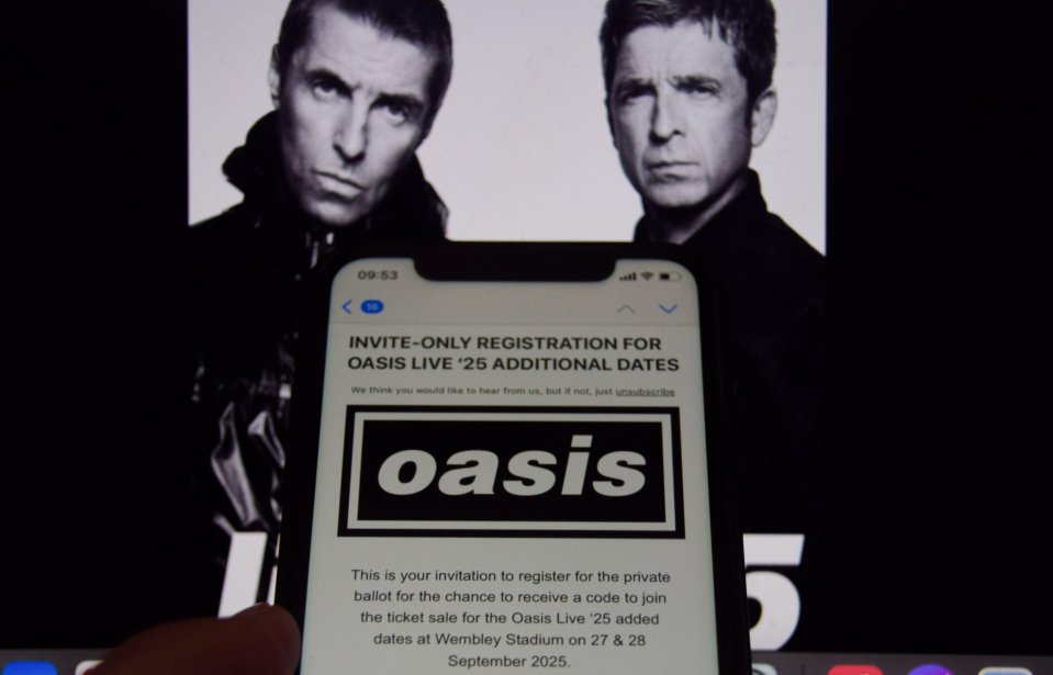 Although Oasis delighted followers when they announced their reunion, fans were left enraged due to issues with ticketing