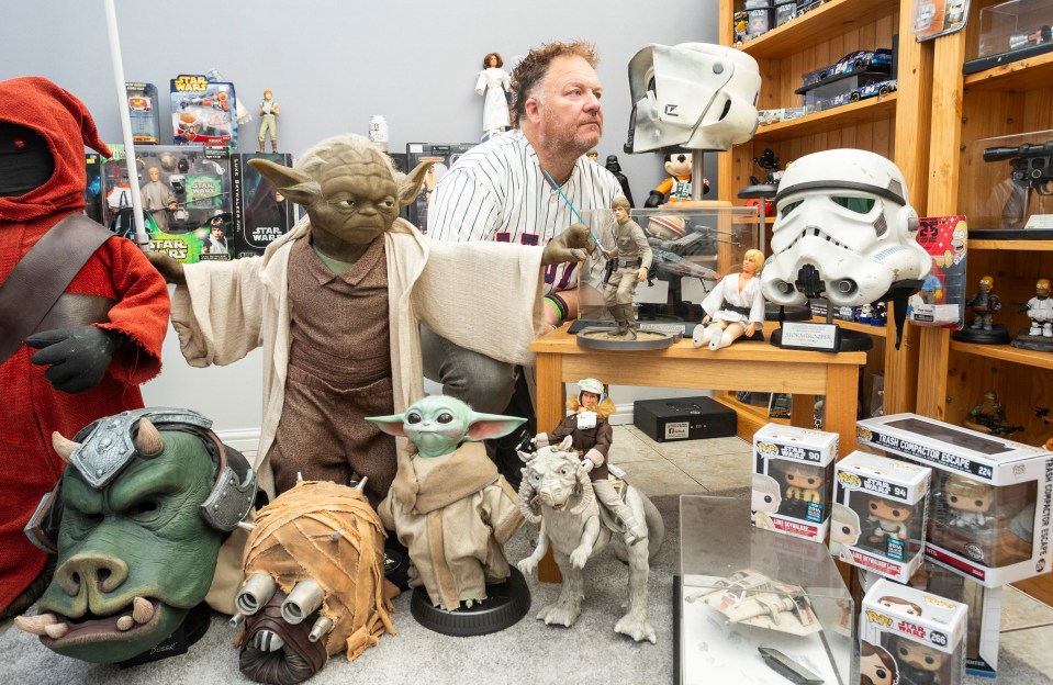 Luke Kaye is selling his Star Wars collection, previously said to be worth £1million