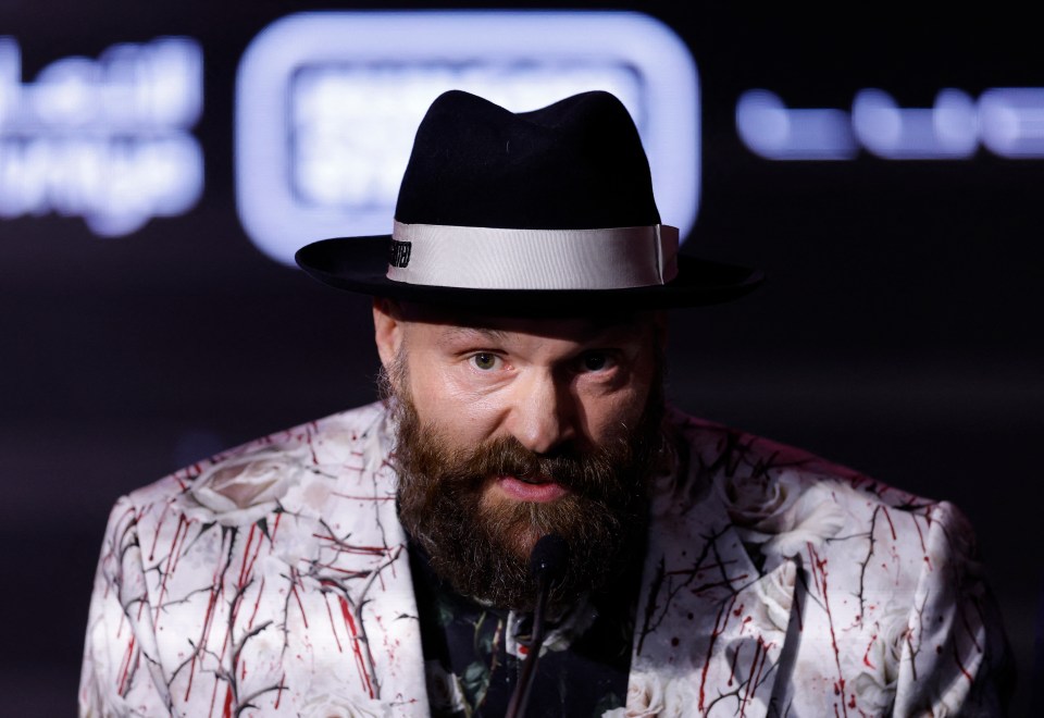 Tyson Fury launched a terrifying rant at Oleksandr Usyk