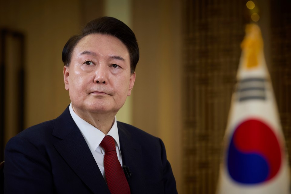 South Korean President Yoon Suk Yeol in a televised interview.