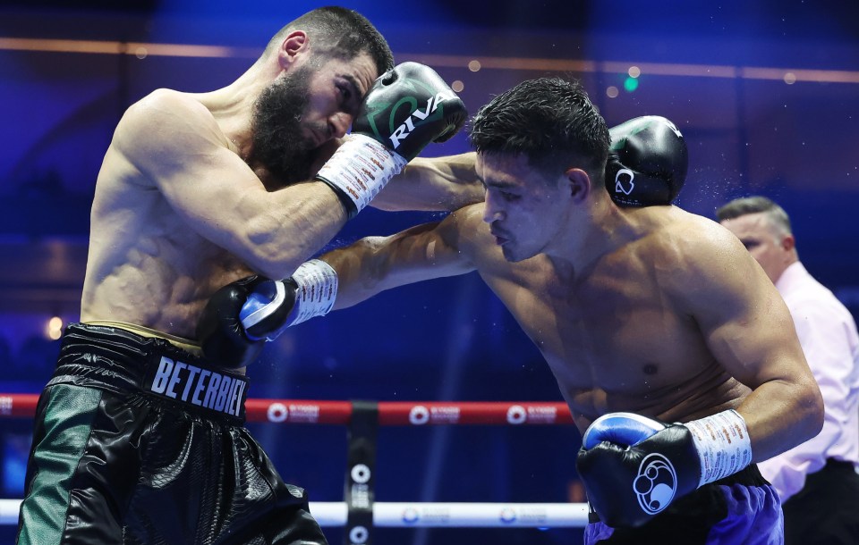 Artur Beterbiev, left, hopes to beat Dmitry Bivol, right, again on February 22