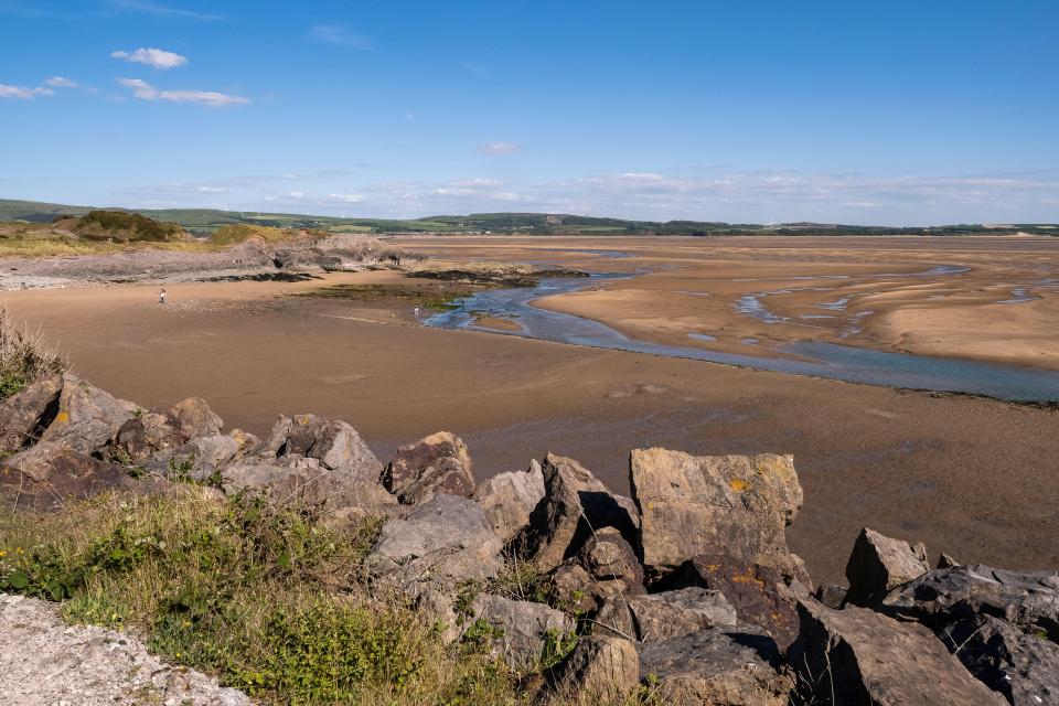 Silecroft Beach is located in the south-western corner of the Lake District National Park