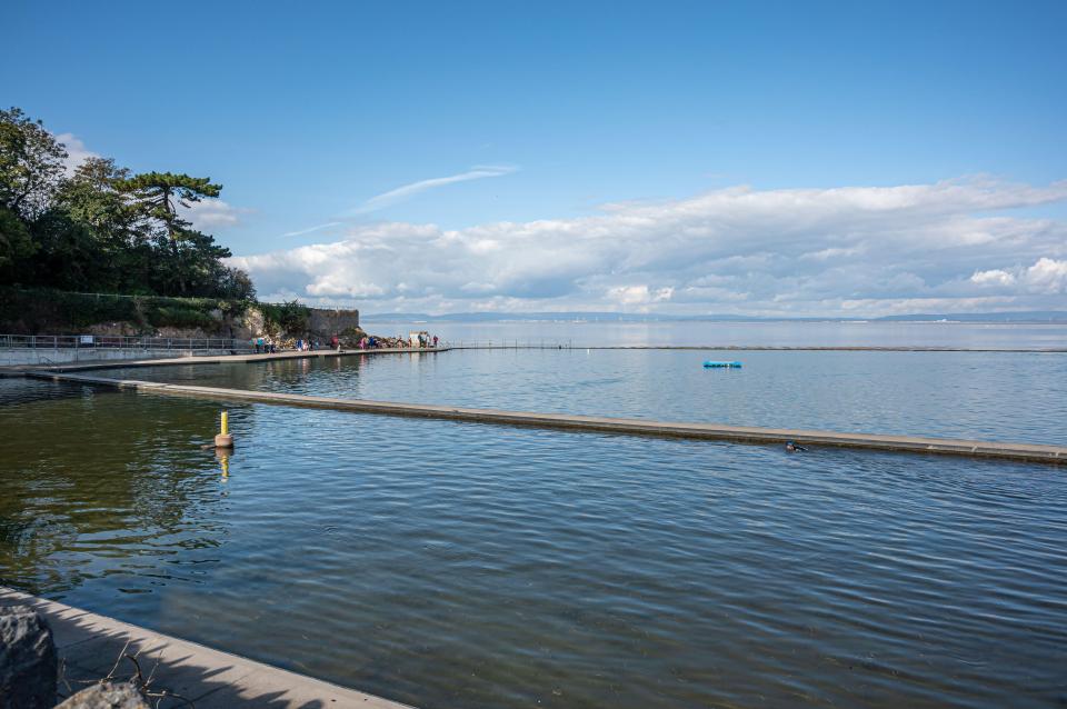 The Somerset Swimming spot is free to enter and is open throughout the year