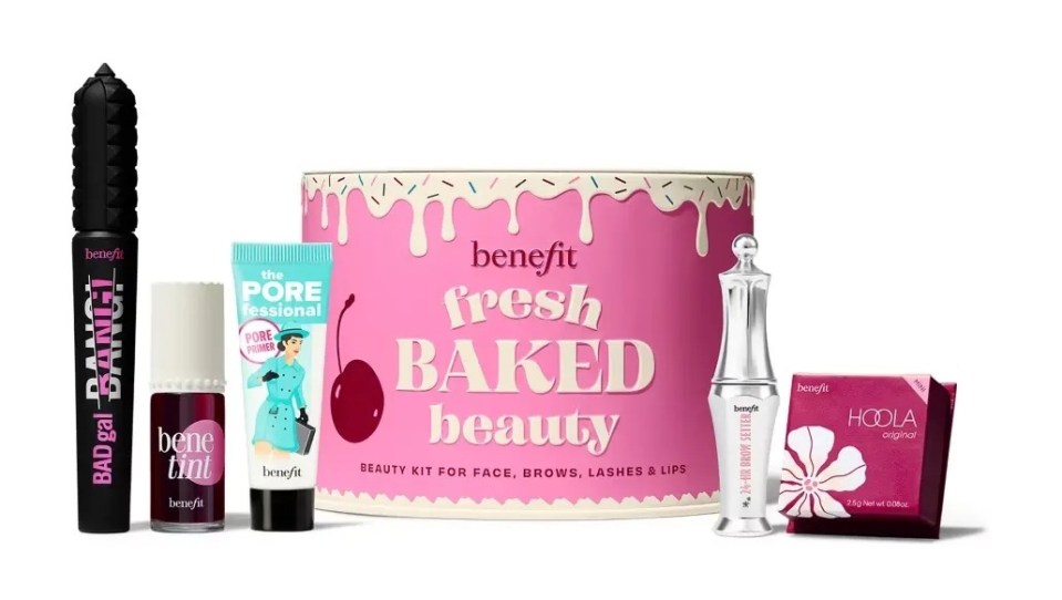 This Benefit fresh baked set is £34.50 at Boots