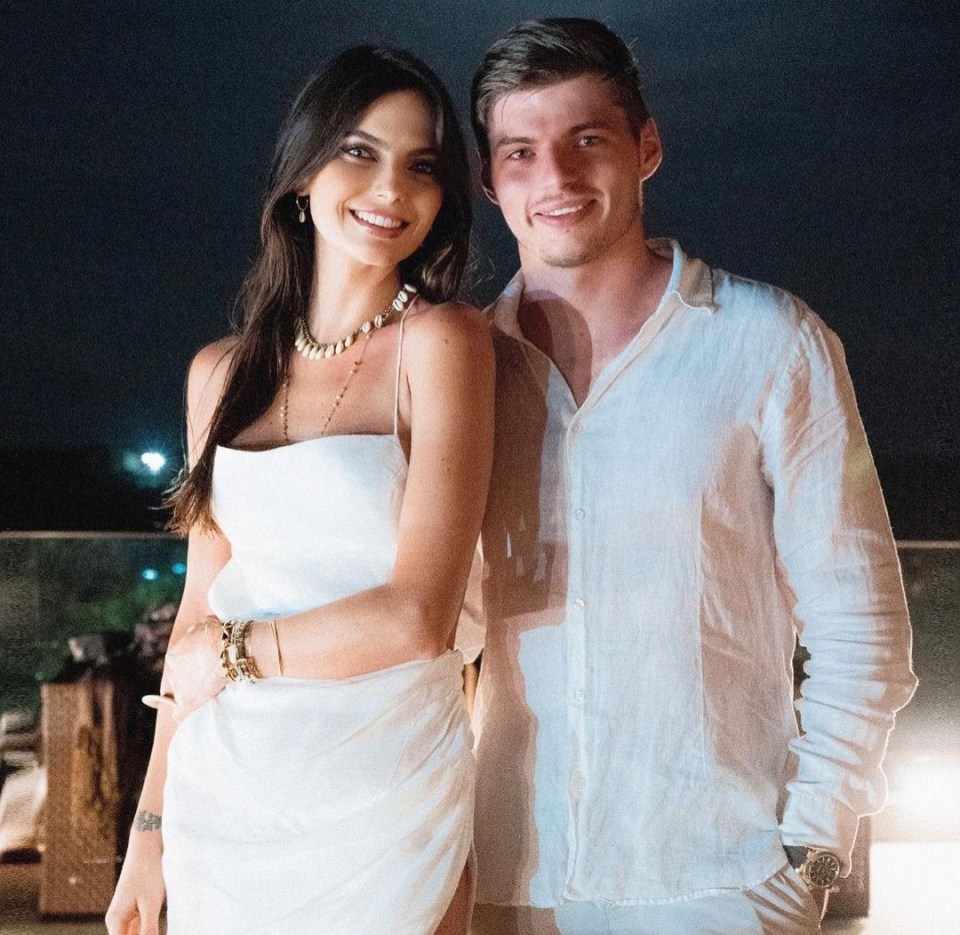 Verstappen and Kelly have been dating for four years