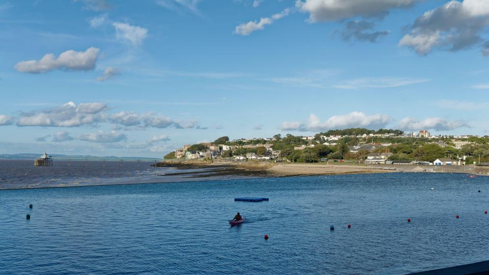 Clevedon Marine Lake has been named as one of the best natural swimming spots in the world