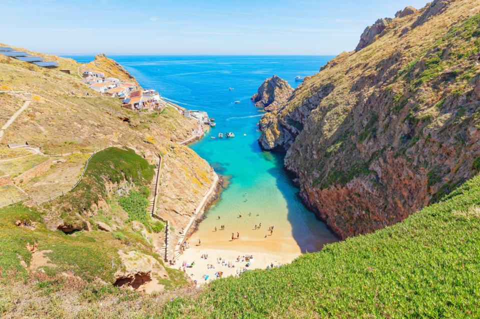 Berlenga Grande has hidden coves and tiny beaches