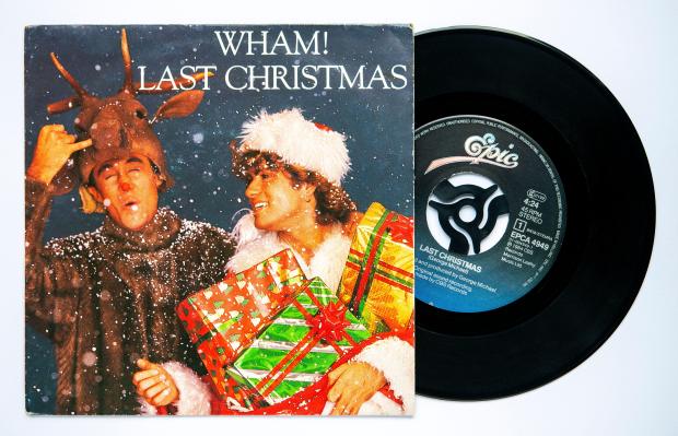 Wham!'s 7&quot; vinyl single of Last Christmas.