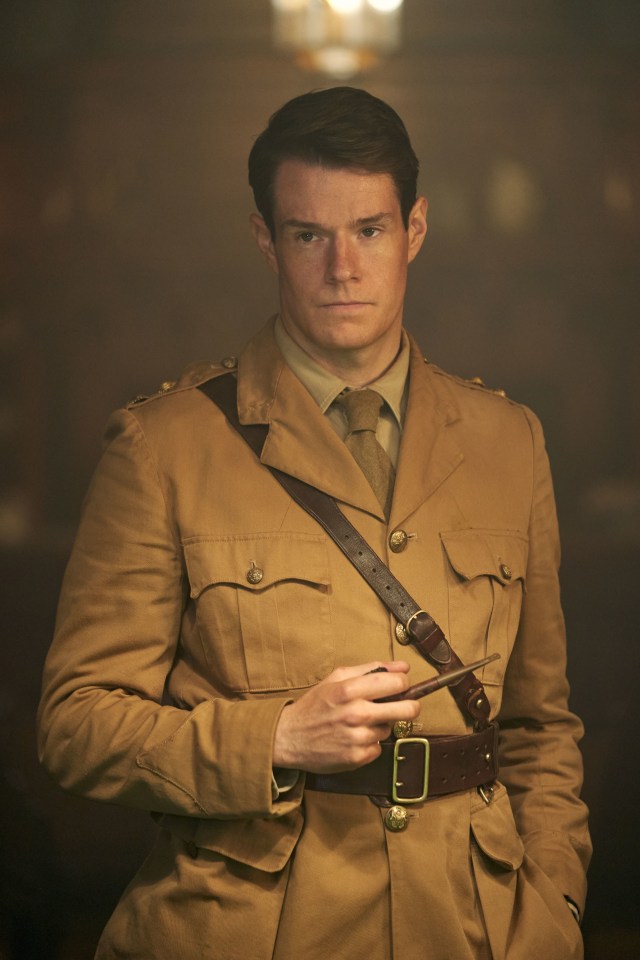 David Stirling played by Connor Swindells is the creator of the SAS Regiment