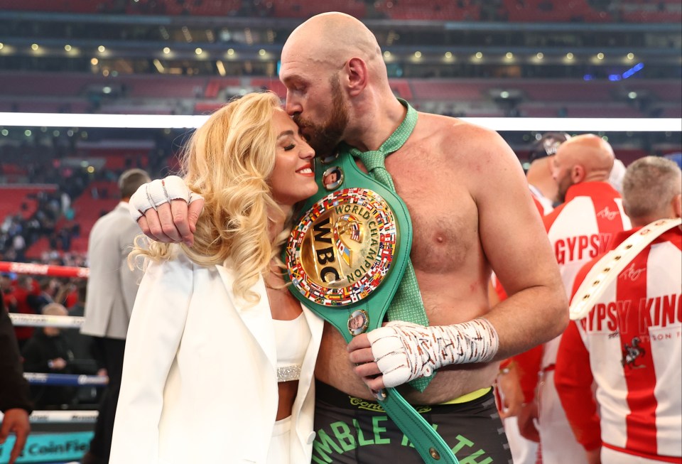 The mum-of-seven has been open about her dislike of watching her heavyweight husband take to the ring