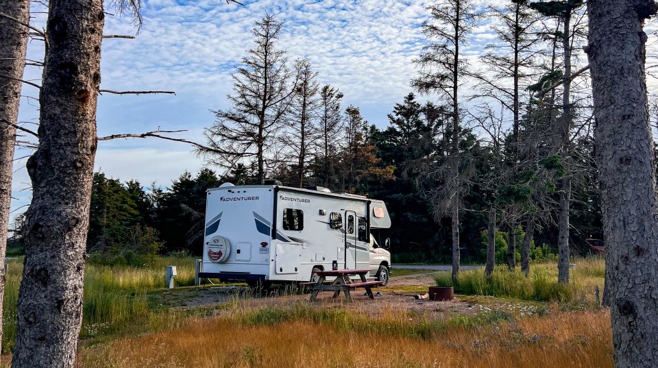 We set out on our motorhome holiday to explore eastern Canada’s Maritimes region