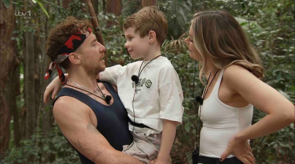 McFly's Danny Jones reunited with his wife and son