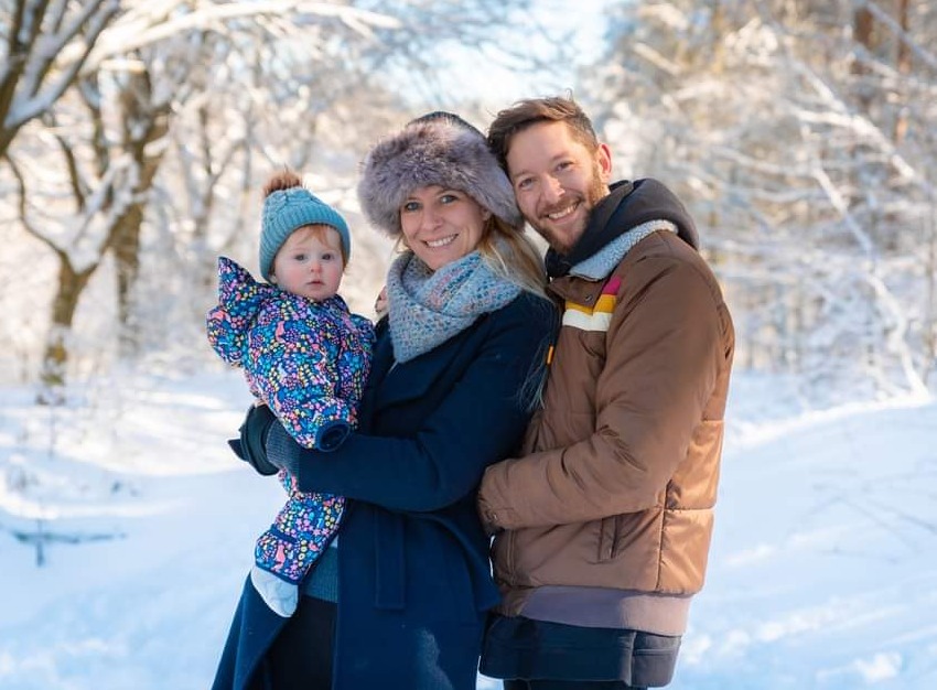 Lucy and her husband Matthew are hugely grateful for the support Lucy's parents give them financially, and it allows them to have a magical Christmas