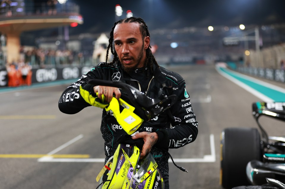 Hamilton is set to leave Mercedes for Ferrari